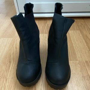 Ankle Platform Booties